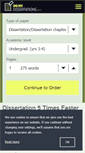 Mobile Screenshot of domydissertations.com